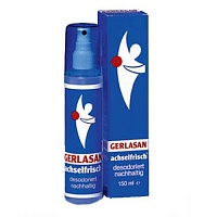 GEHWOL Gerlasan achselfrisch - дезодорант для тела Герлазан 150 мл 2020208 