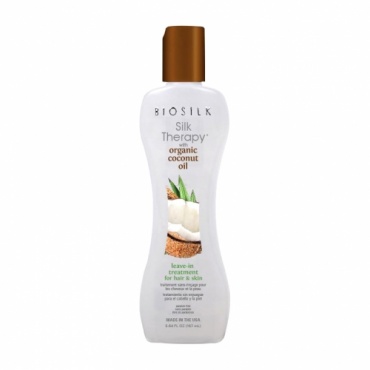 Несмываемое средство BIOSILK Silk Therapy с органическим кокосовым маслом для волос и кожи, 167 мл BSTOCH5-2  